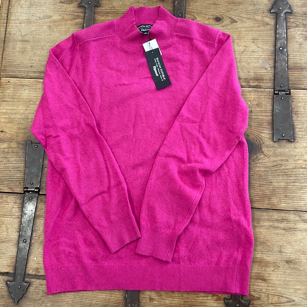 Banana republic mock neck sweater